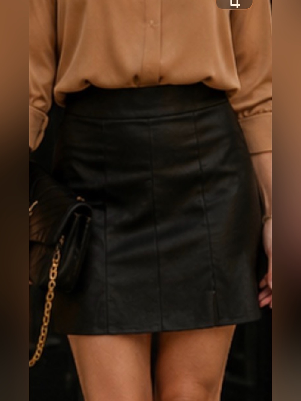 Matty M LBD stretch skirt 8